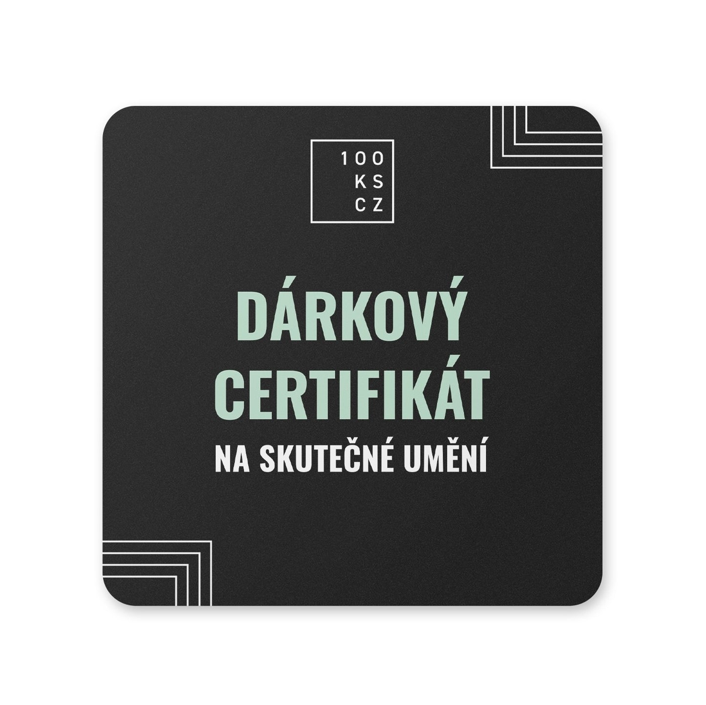 Online dárkový certifikát