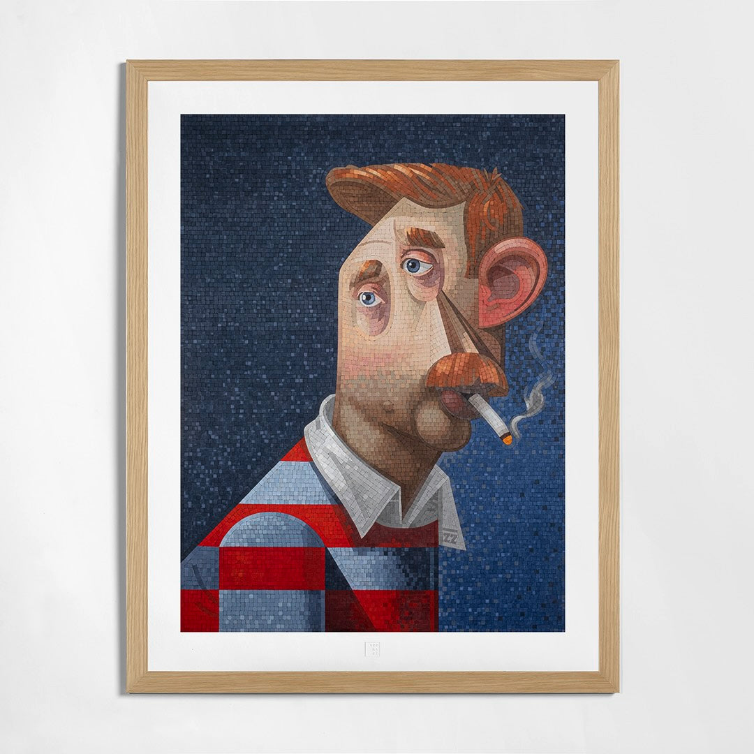 Adam Štech | Havel (Speciální tisk - v černém rámu)