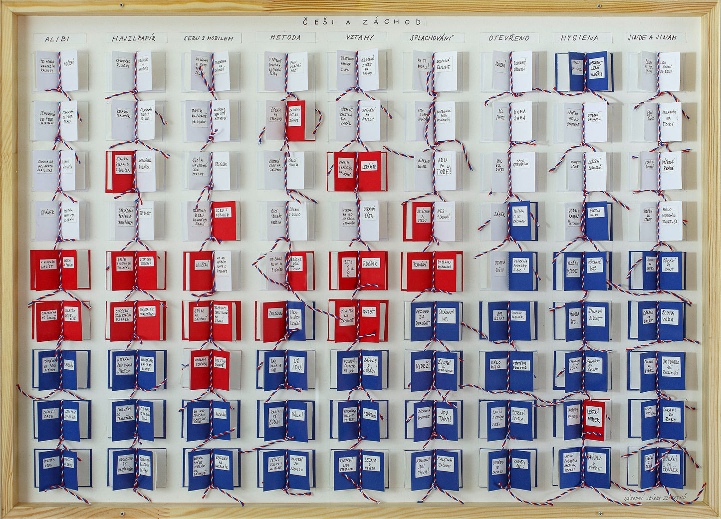 Kateřina Šedá | Češi a záchod (Národní sbírka zlozvyků) - ORIGINÁL