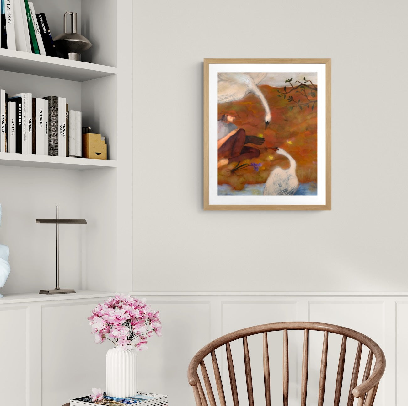 Kateřina Ondrušková | Když dítě krmí labuť