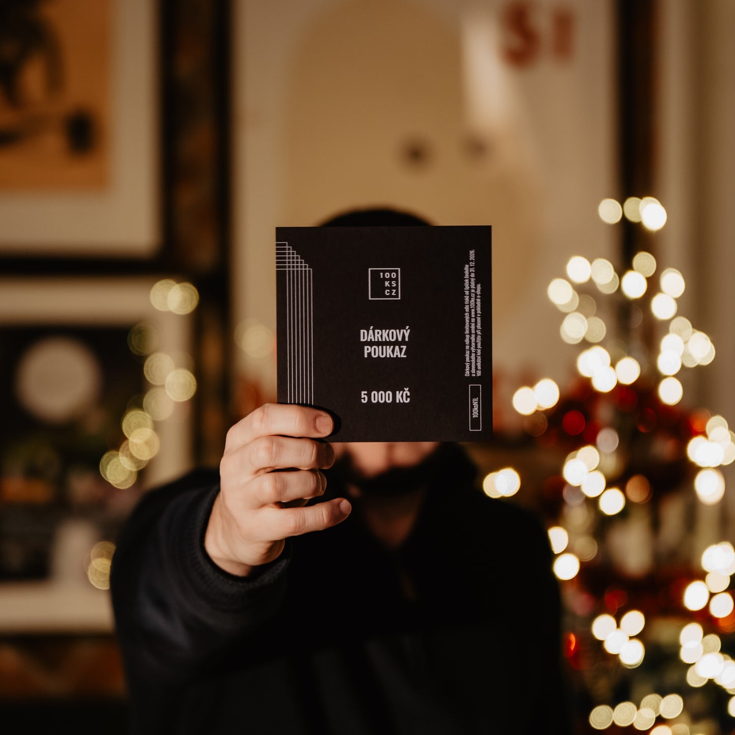 Papírový dárkový poukaz